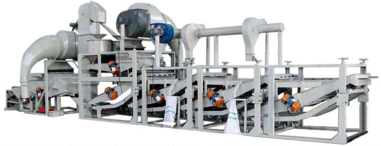 Sunflower Dehulling Machine